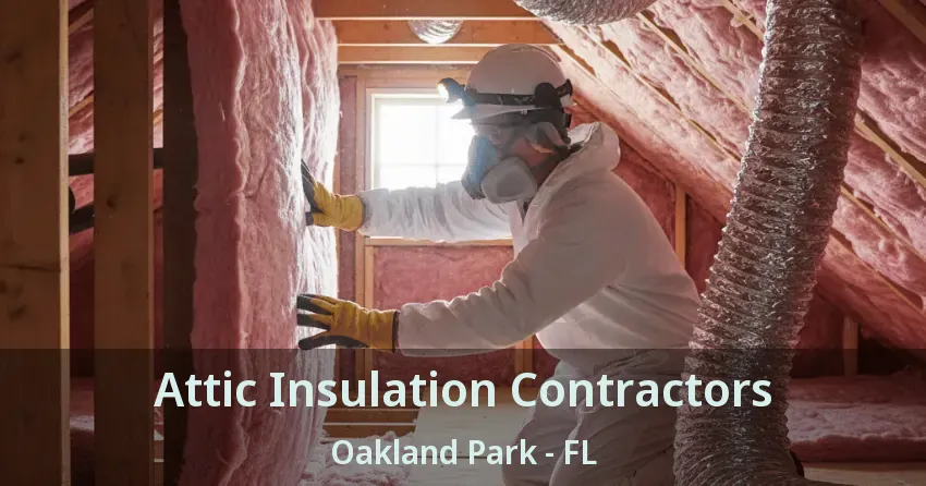 Attic Insulation Contractors Oakland Park - FL