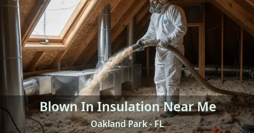 Blown In Insulation Near Me Oakland Park - FL