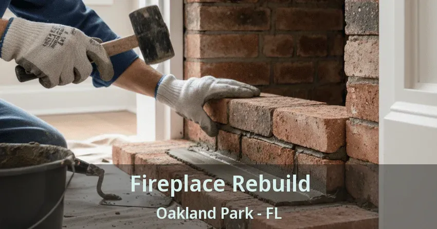 Fireplace Rebuild Oakland Park - FL